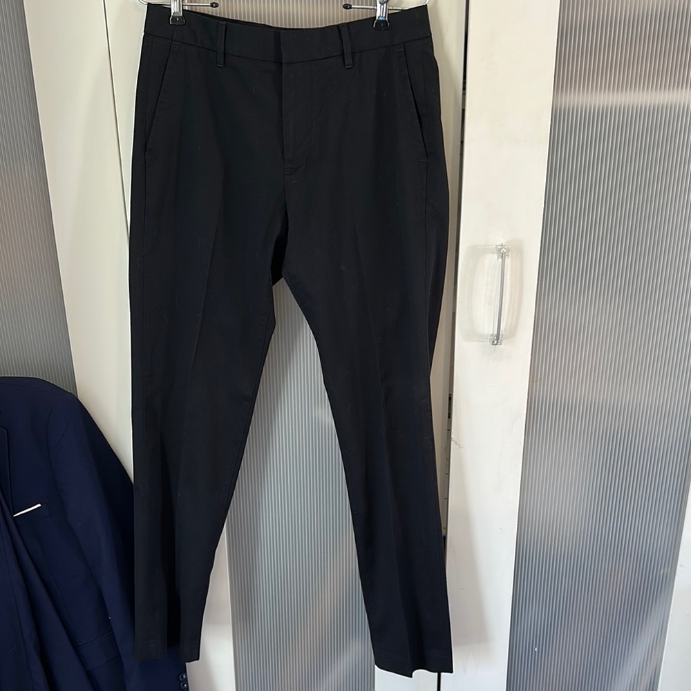 Bonobos Black Dress Pants Slim Fit Modern Design